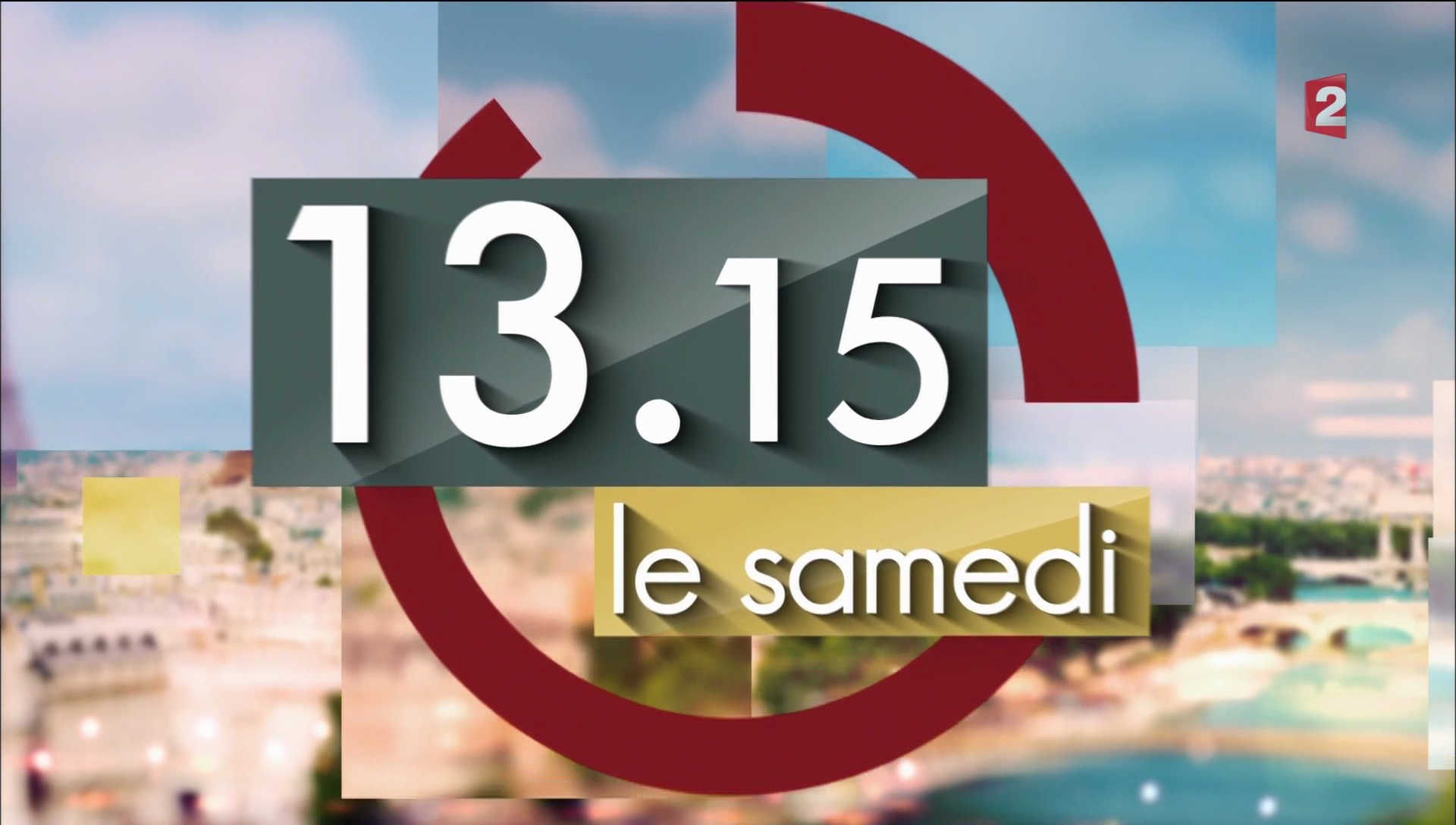 Vidéo Générique 13h15 Le Samedi France 2 2016 
