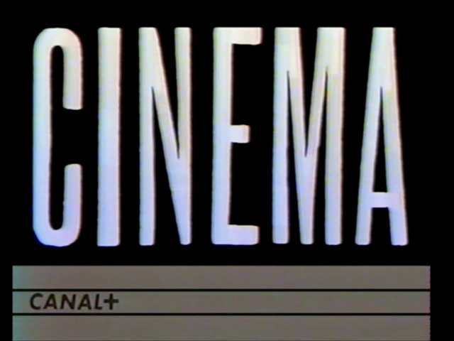 Vidéo Générique Avant Programme Cinéma Canal Plus 1984 