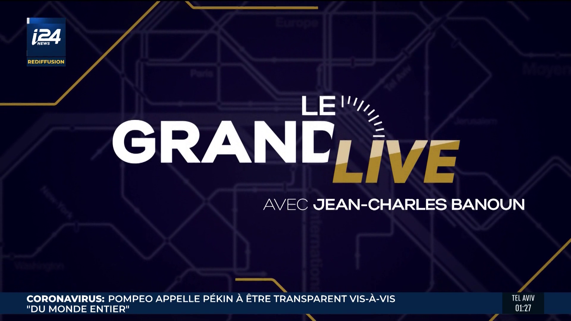 Vidéo Générique Le Grand Live Avec Jean Charles Banoun I24news 2020 6504