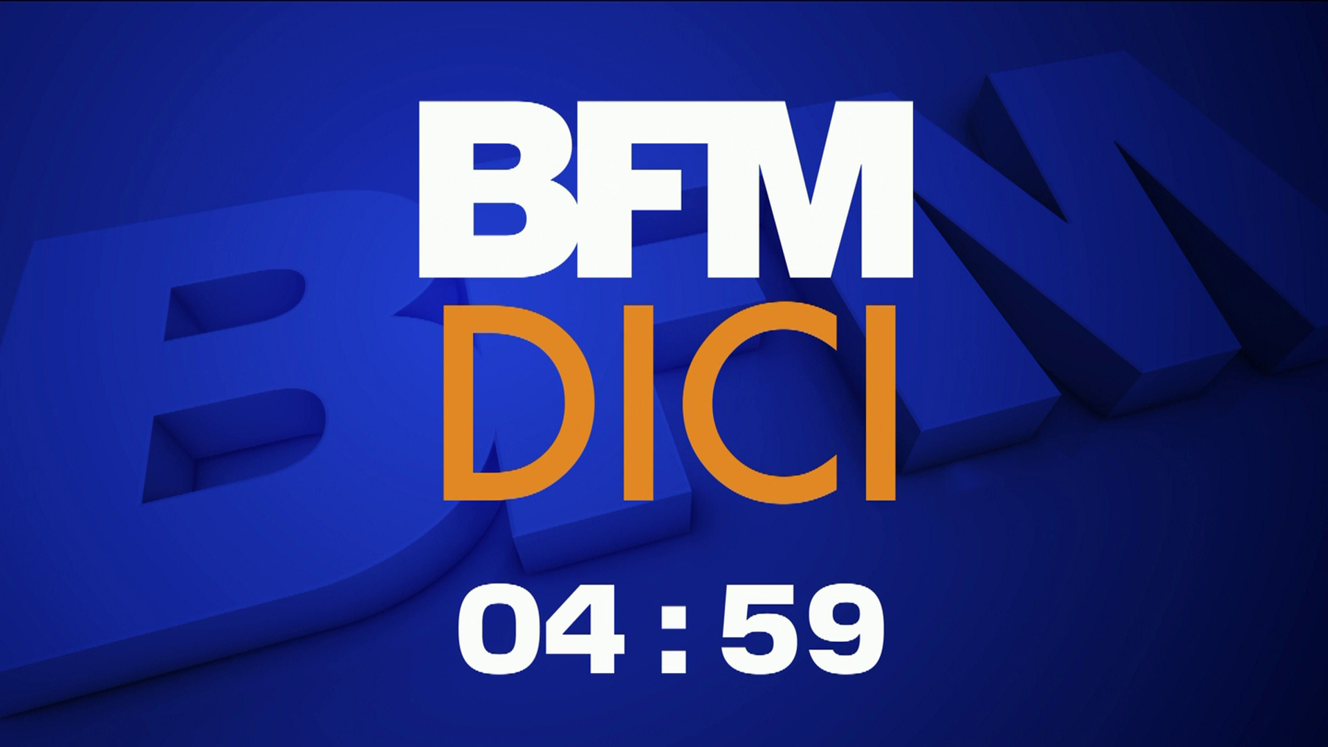 vidéo Attente lancement Extrait du compte à rebours BFM DICI 2021