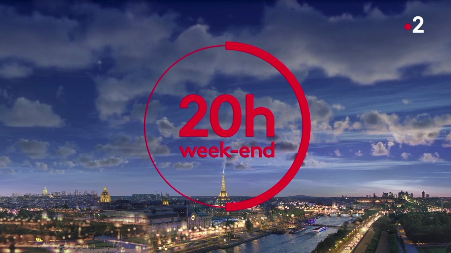 Vidéo Générique Journal 20h Week End France 2 2021 