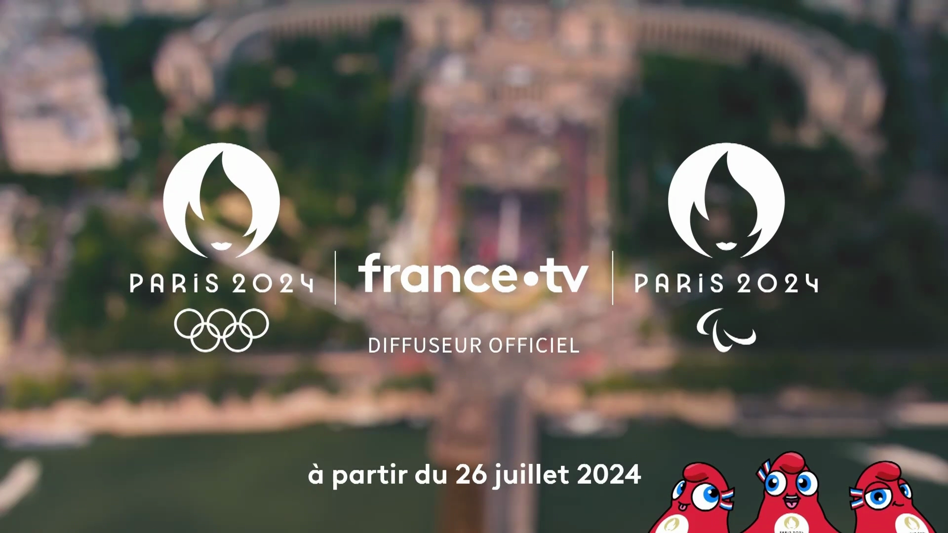 vidéo Bande promo Paris 2024 Mascottes france télévisions (2022)
