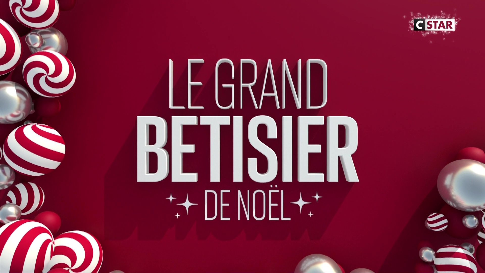 vidéo Générique Le Grand Bêtisier de Noël CStar 2023