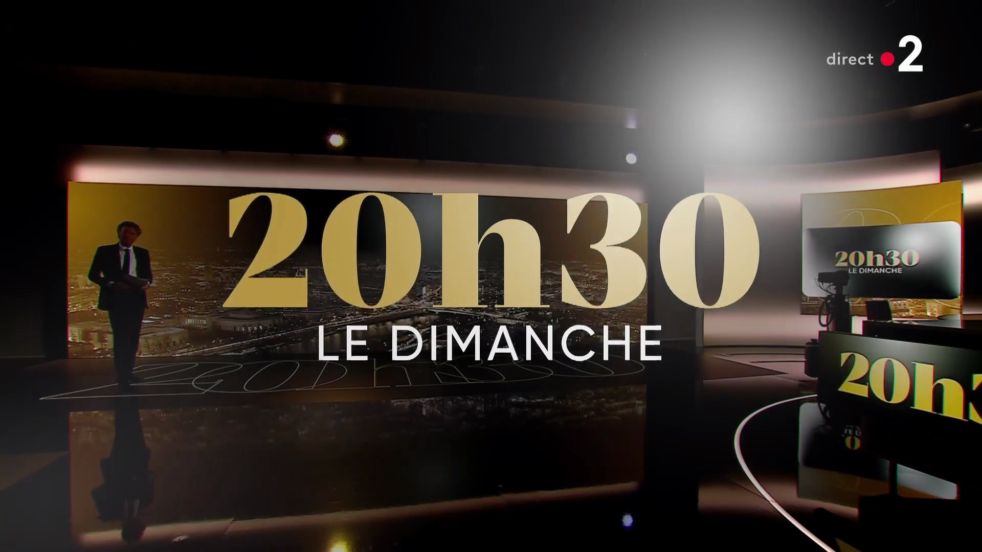 Vidéo Générique 20h30 Le Dimanche France 2 2023 