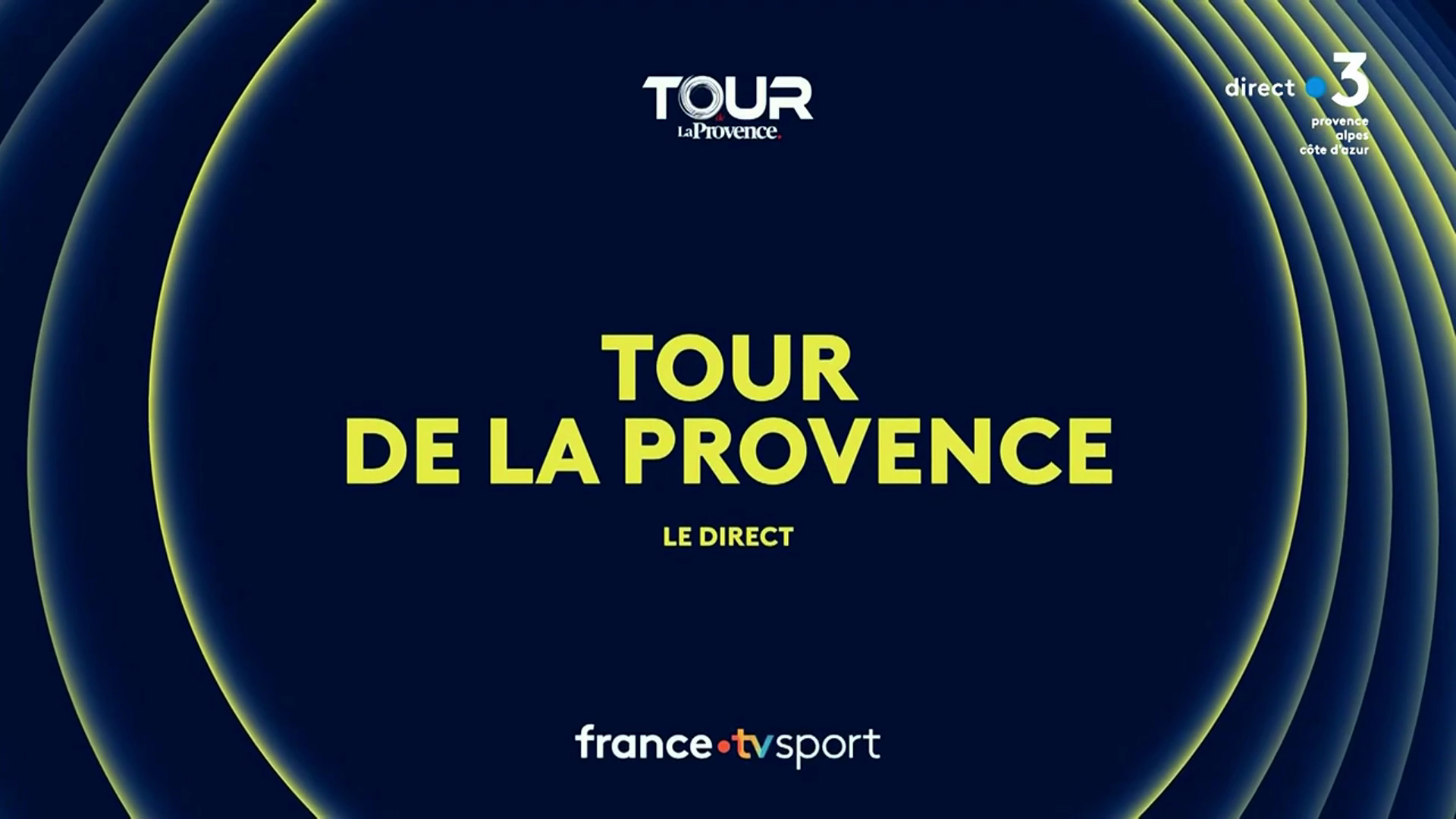 vidéo Générique Cyclisme France 3 ProvenceAlpesCôte d'Azur Tour