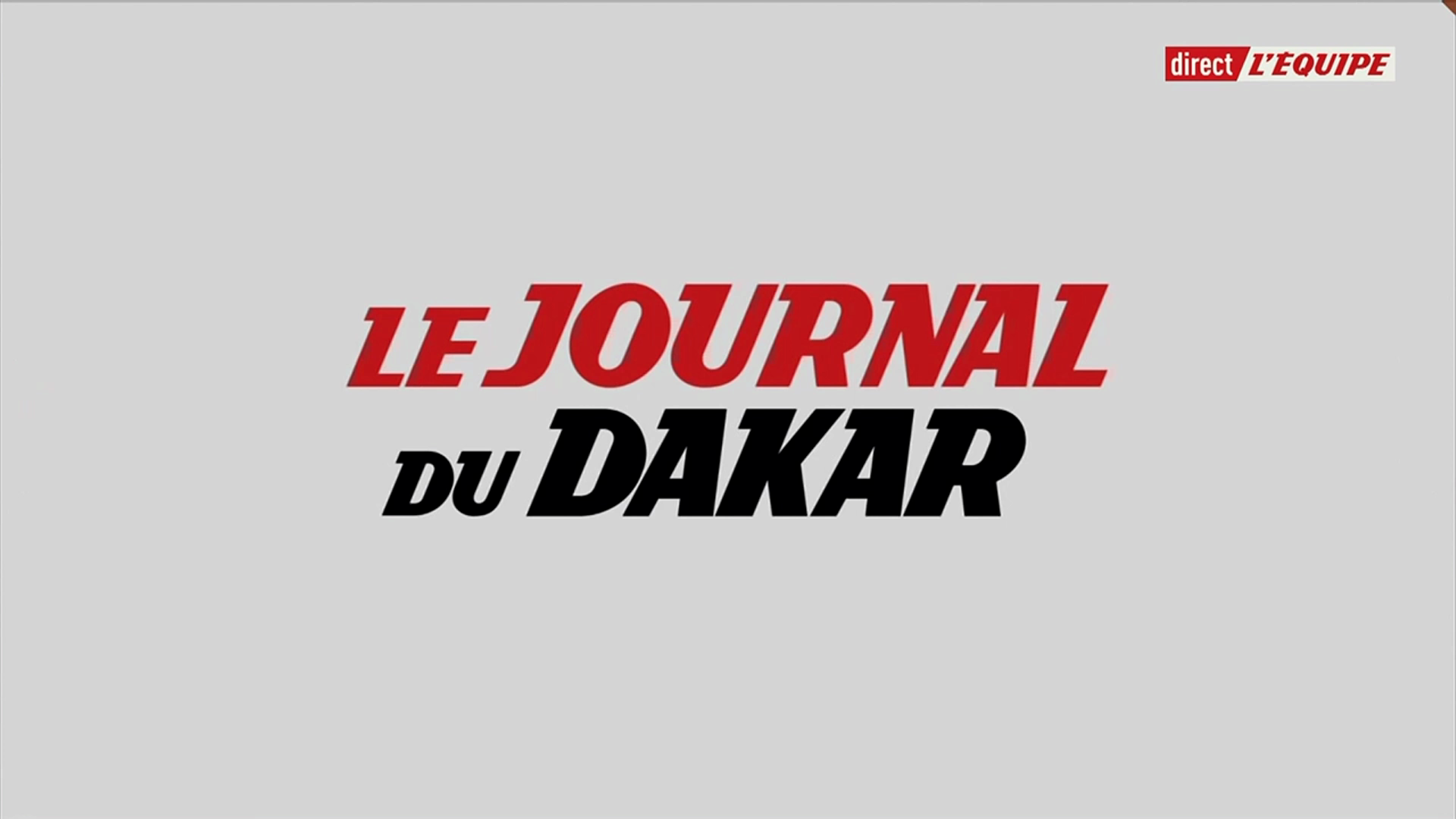 vidéo Générique Le journal du Dakar L Équipe (2024)